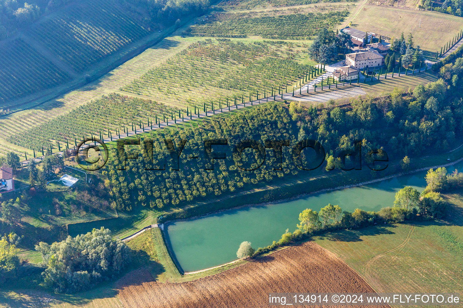 Lambruscheria Ca' Berti in Castelvetro di Modena in the state Modena, Italy