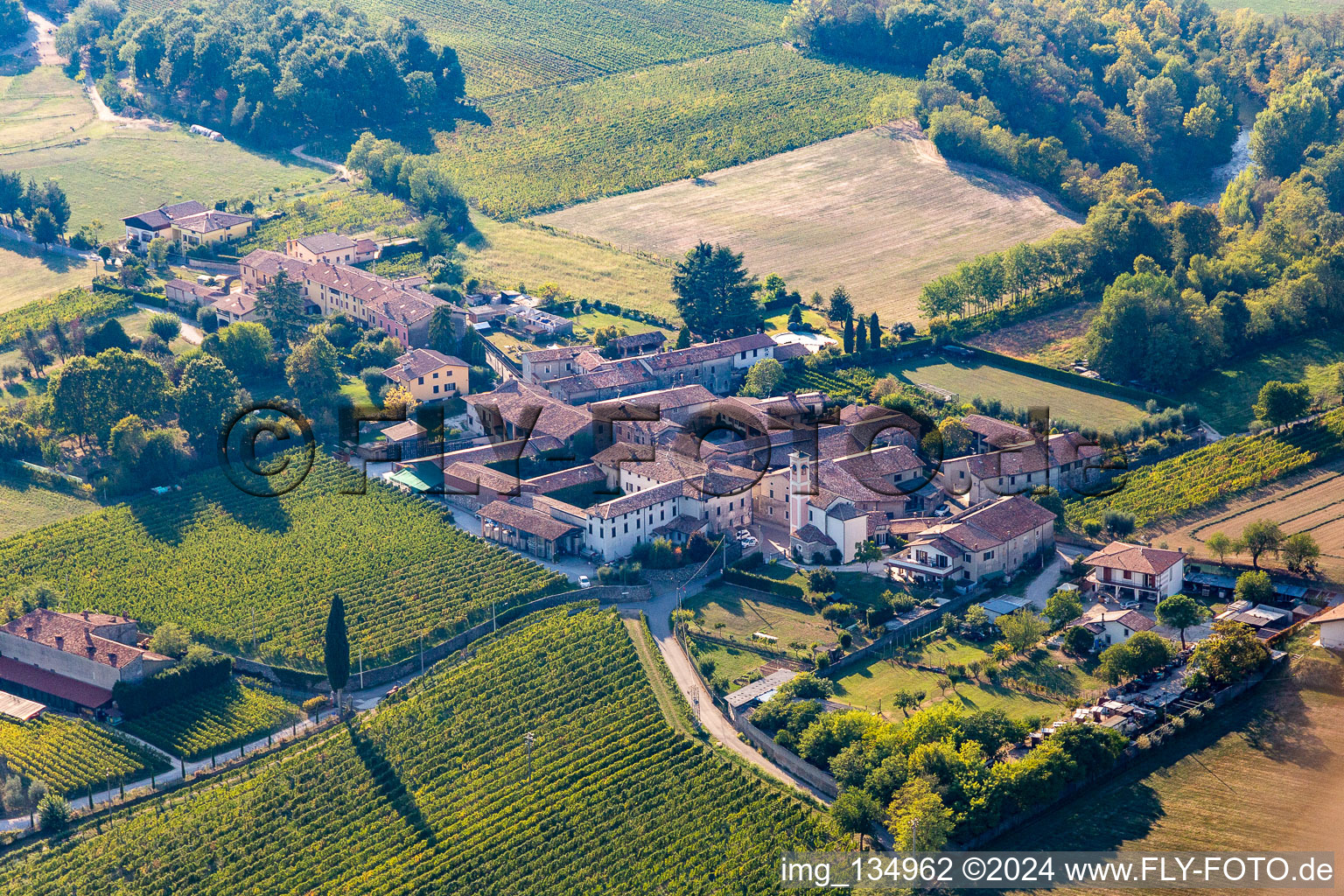 District Cantrina in Bedizzole in the state Brescia, Italy