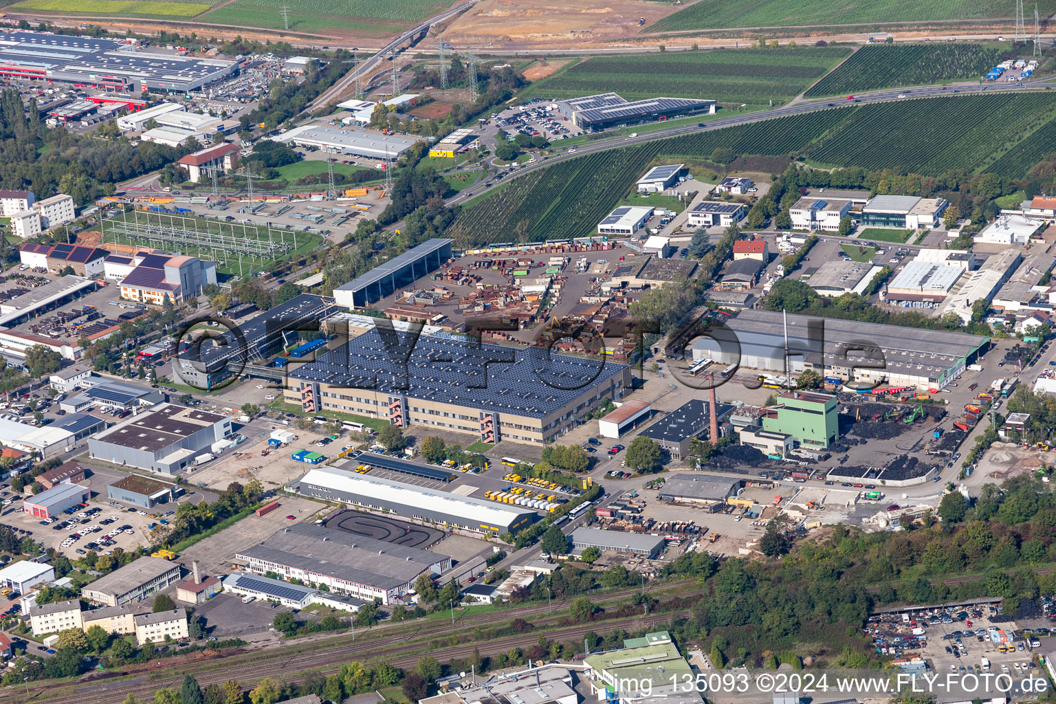 Michelin Tire Factory AG in Landau in der Pfalz in the state Rhineland-Palatinate, Germany