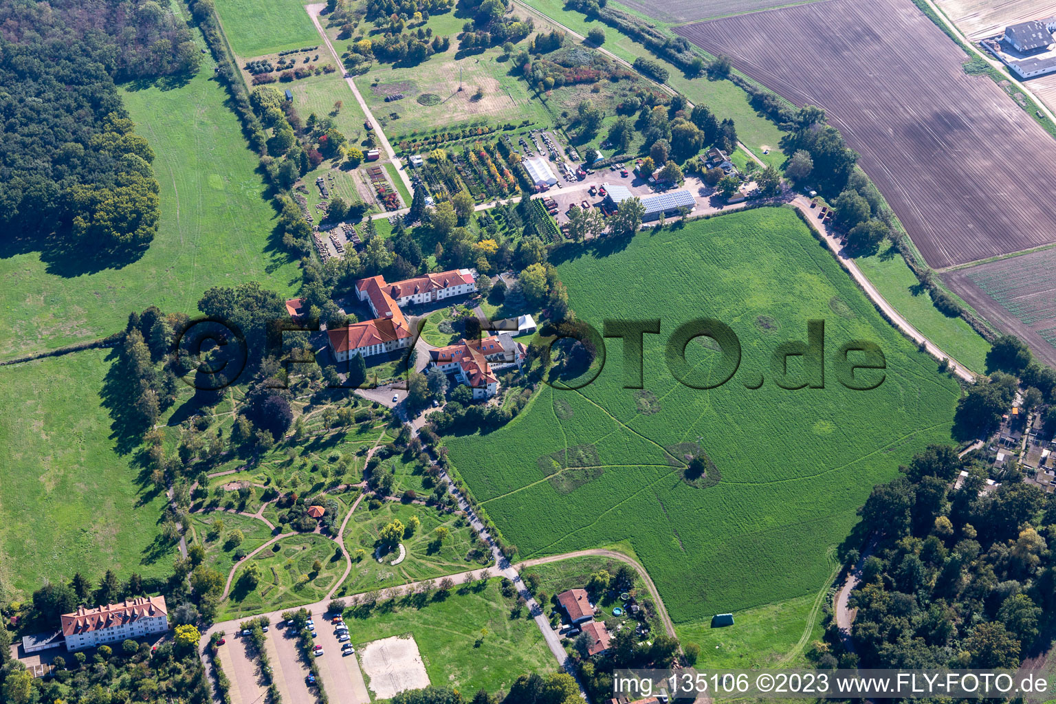 Campus Lachen / Deaconess Motherhouse Lachen in the DGD eV in the district Speyerdorf in Neustadt an der Weinstraße in the state Rhineland-Palatinate, Germany