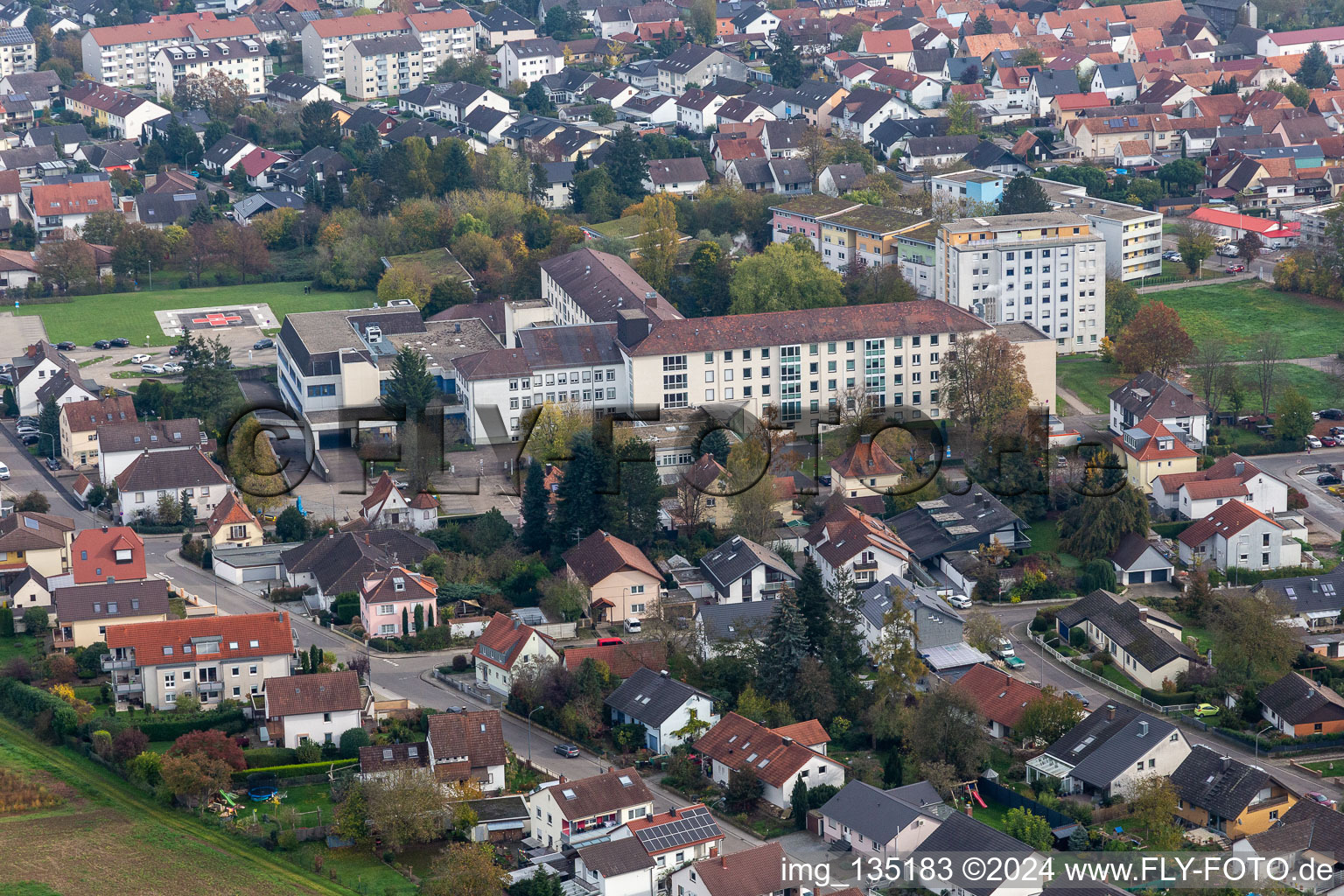 Asclepius Hospital in Kandel in the state Rhineland-Palatinate, Germany