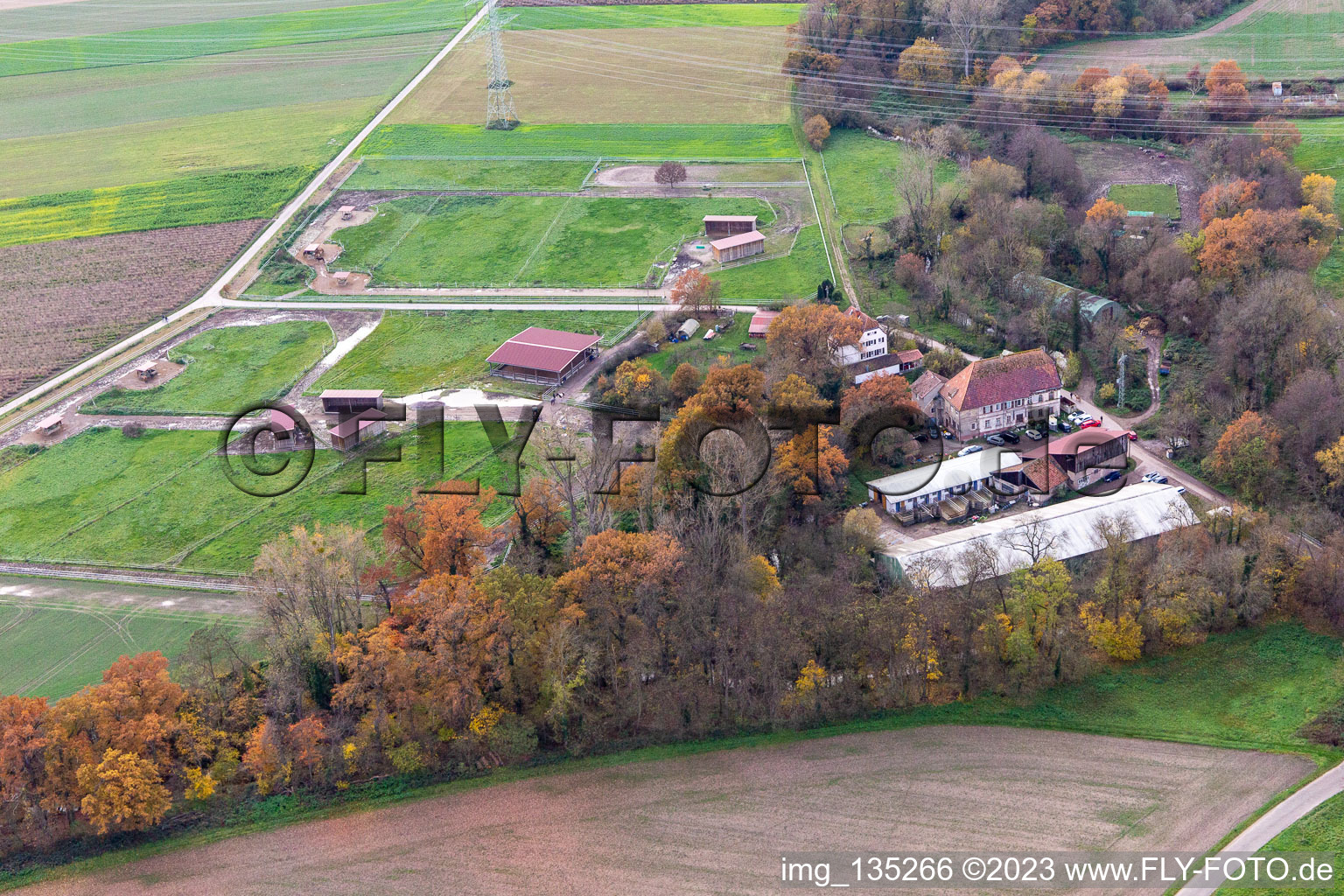 Wanzheim Mill in Rheinzabern in the state Rhineland-Palatinate, Germany