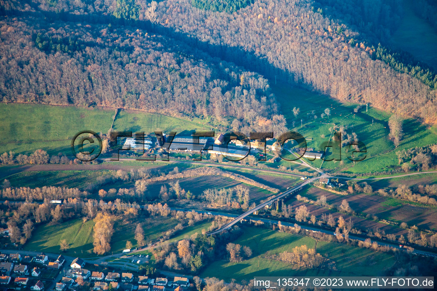 Rothenhof Estate in the district Queichhambach in Annweiler am Trifels in the state Rhineland-Palatinate, Germany