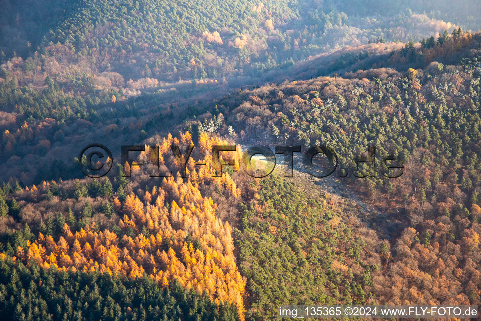 Duddeflecher paragliding launch site in Frankweiler in the state Rhineland-Palatinate, Germany