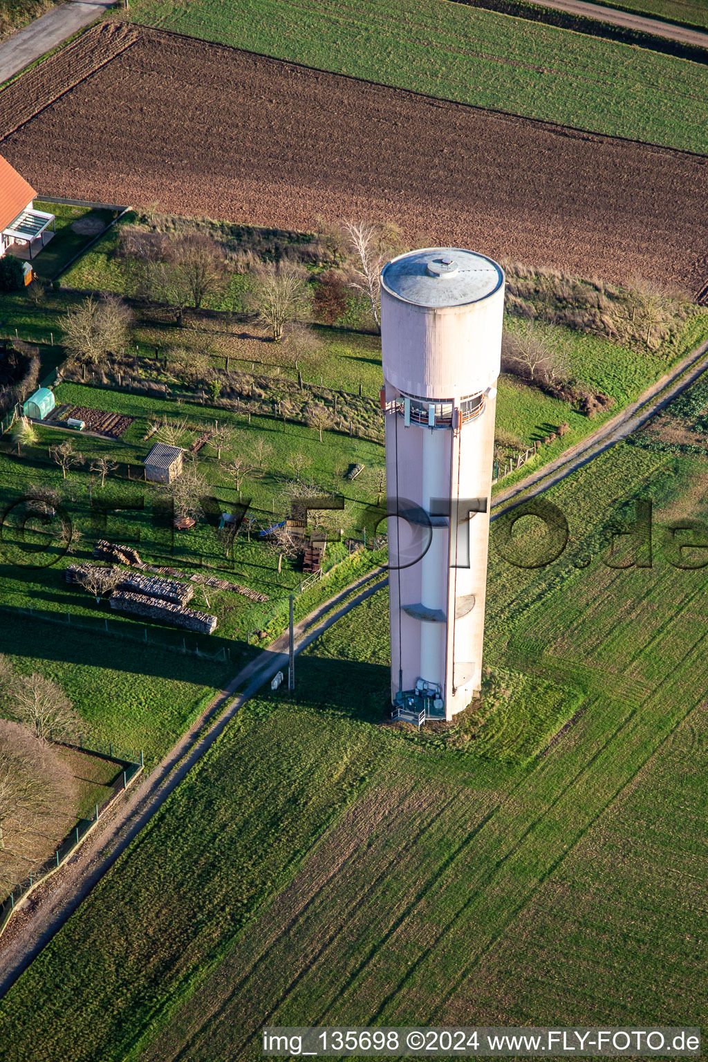 Chateau d'Eau - Water Tower in Schleithal in the state Bas-Rhin, France