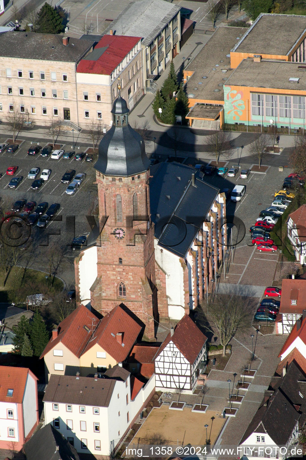 St. George's Church in Kandel in the state Rhineland-Palatinate, Germany