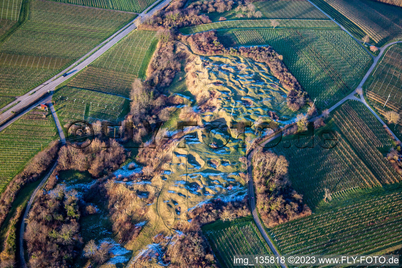 Kleine Kalmit Nature Reserve in the district Ilbesheim in Ilbesheim bei Landau in der Pfalz in the state Rhineland-Palatinate, Germany