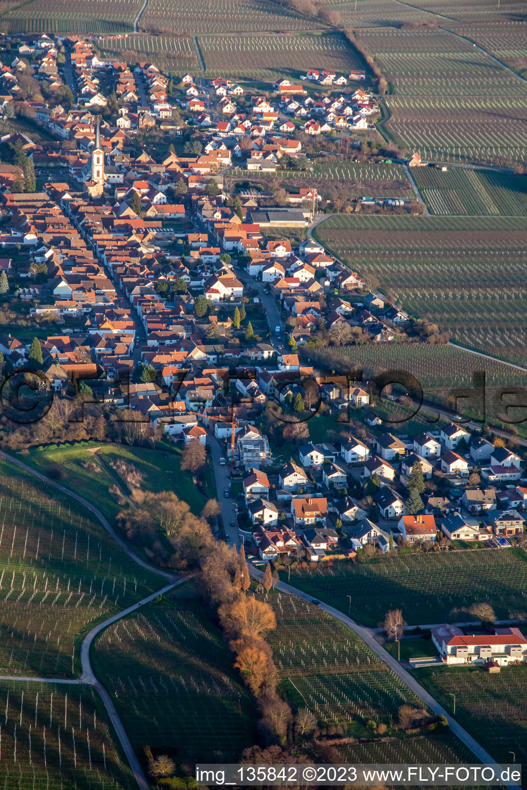 Ludwigstr in Edesheim in the state Rhineland-Palatinate, Germany