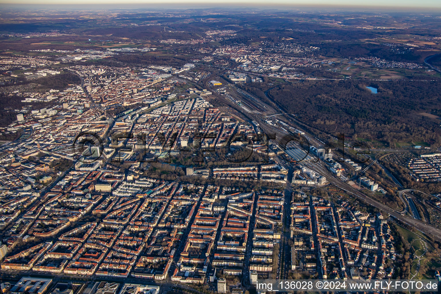 Gebhardstrasse x Ebertstrasse in the district Südweststadt in Karlsruhe in the state Baden-Wuerttemberg, Germany