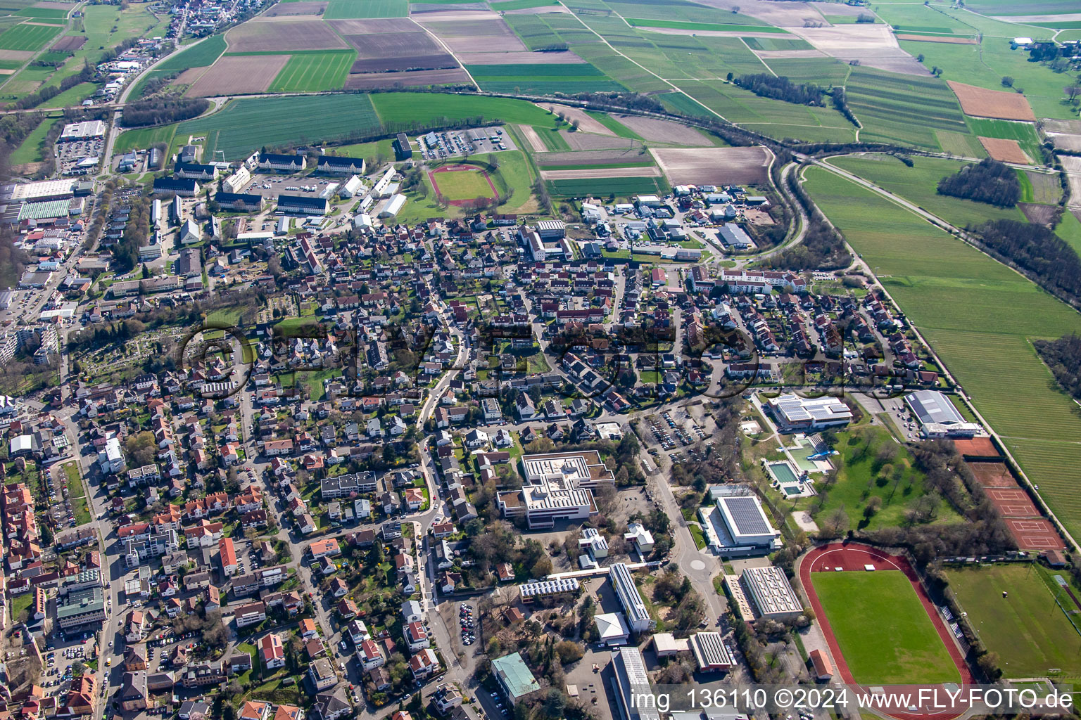 Alfred Grosser School Centre Gymnasium, Realschule plus and Technical College Bad Bergzabern in Bad Bergzabern in the state Rhineland-Palatinate, Germany