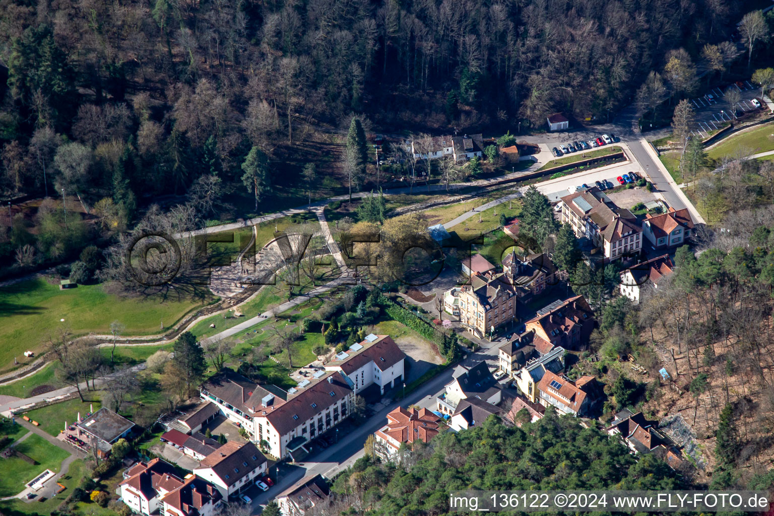 Kneippstrasse Hotel Kurparkblick in Bad Bergzabern in the state Rhineland-Palatinate, Germany