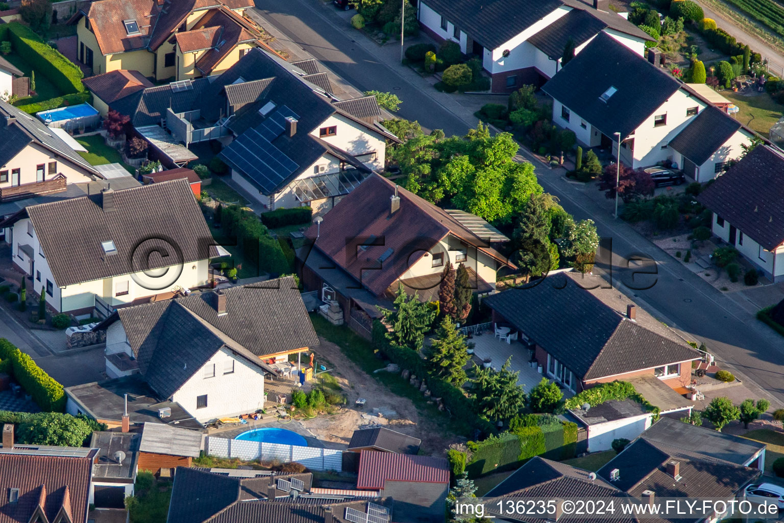 South ring from the north in Kuhardt in the state Rhineland-Palatinate, Germany