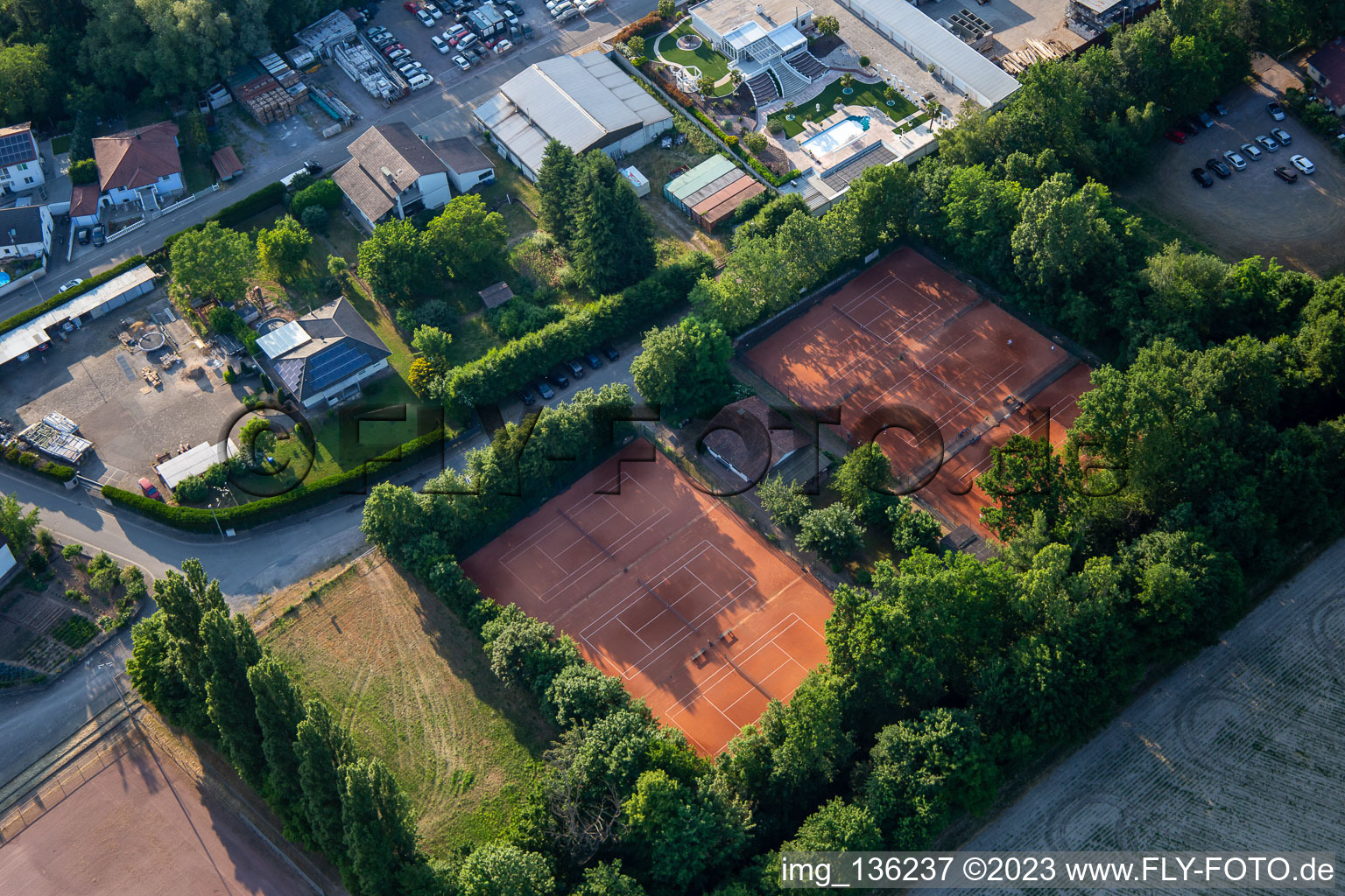 Tennis community 1980 Hördt e. v in Hördt in the state Rhineland-Palatinate, Germany