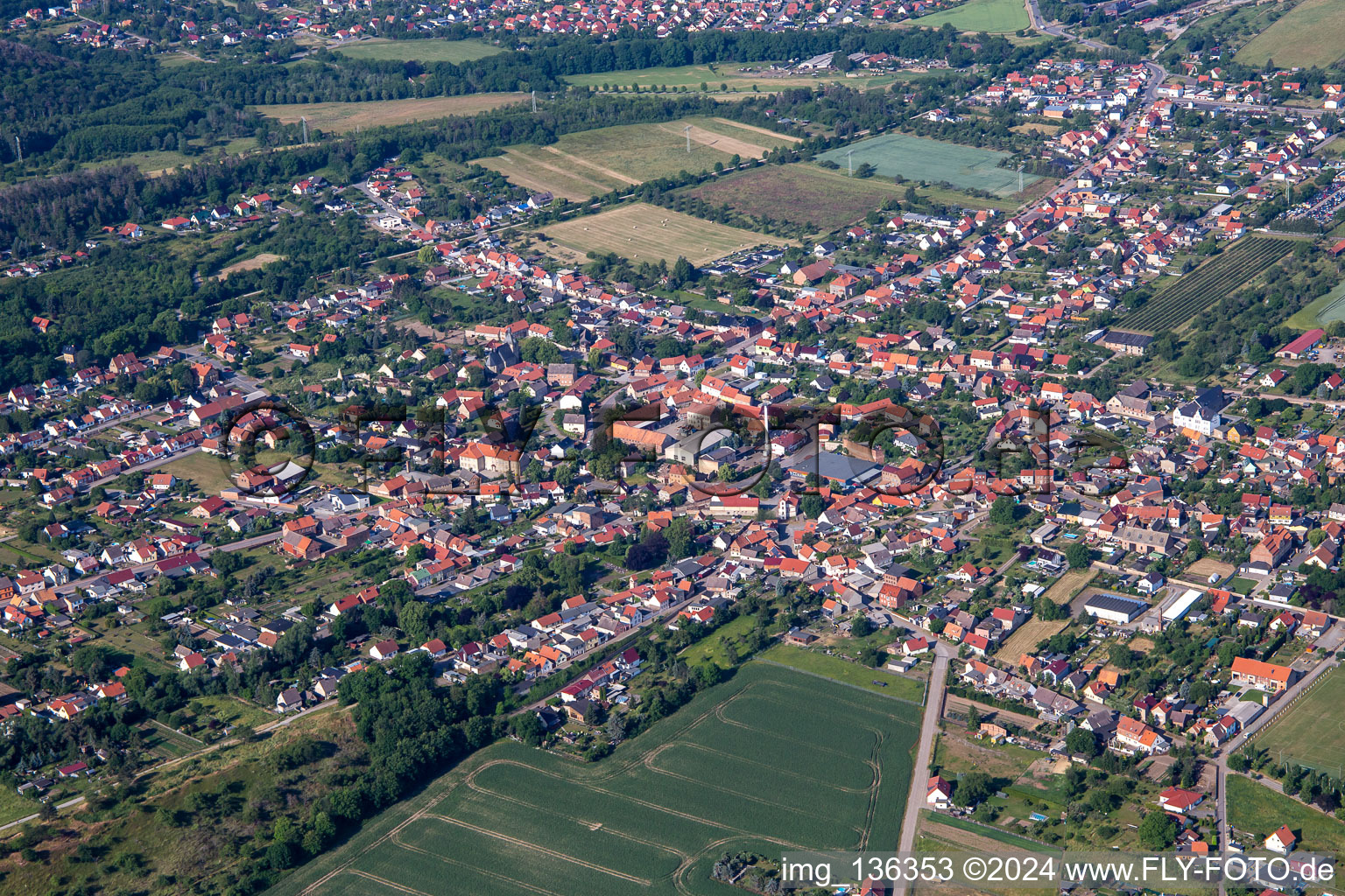 District Rieder in Ballenstedt in the state Saxony-Anhalt, Germany