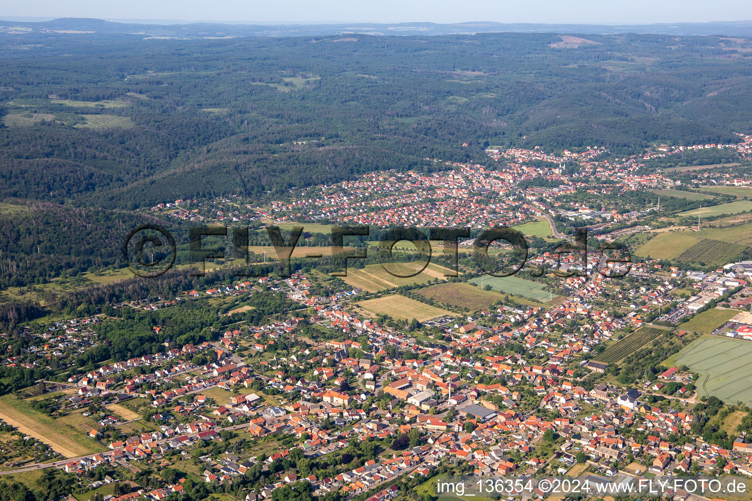 Gernröderstr in the district Gernrode in Quedlinburg in the state Saxony-Anhalt, Germany