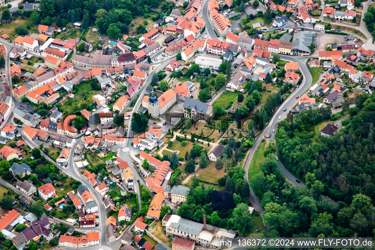 St. Stephen's Church (Gernrode) in the district Gernrode in Quedlinburg in the state Saxony-Anhalt, Germany