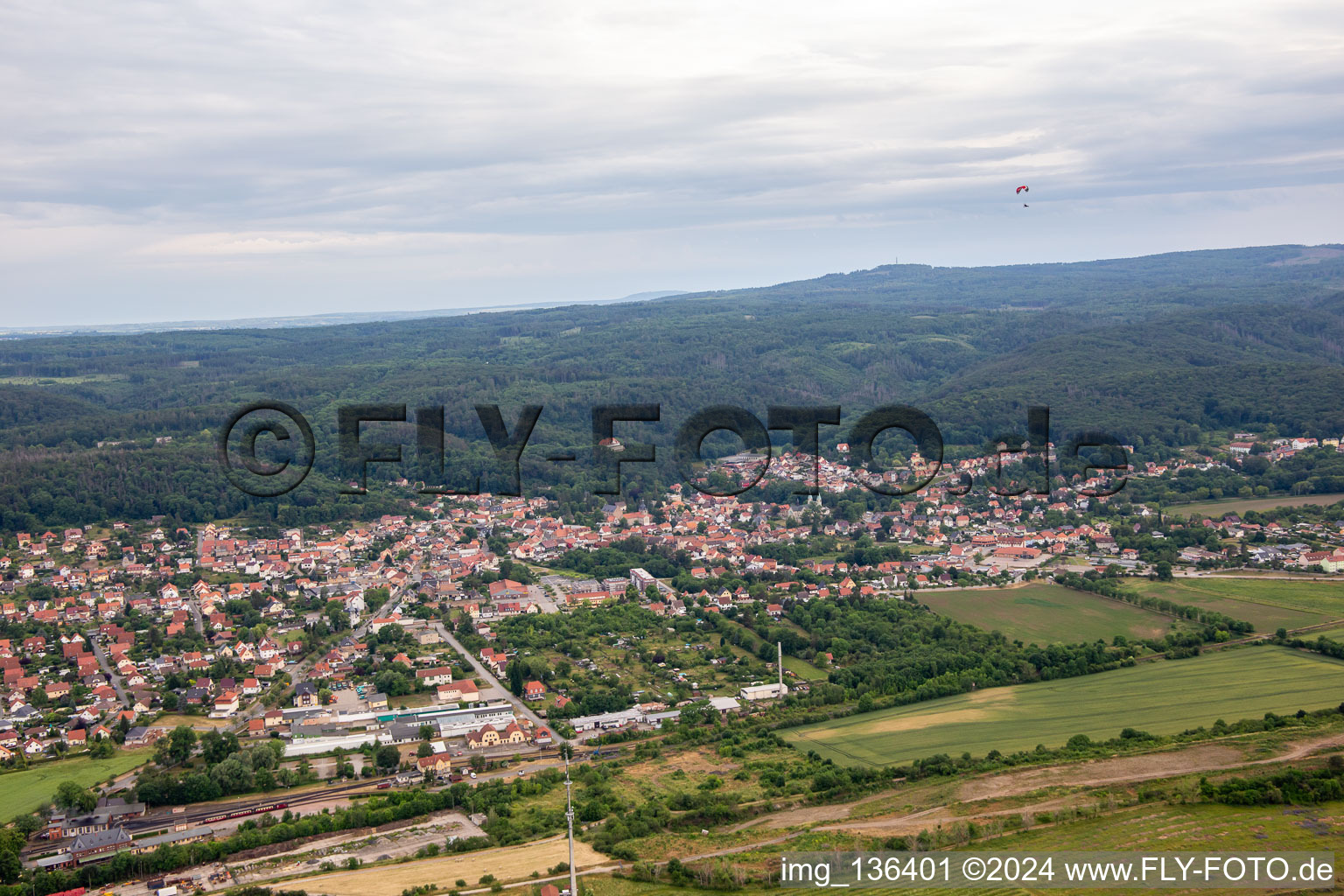 District Gernrode in Quedlinburg in the state Saxony-Anhalt, Germany