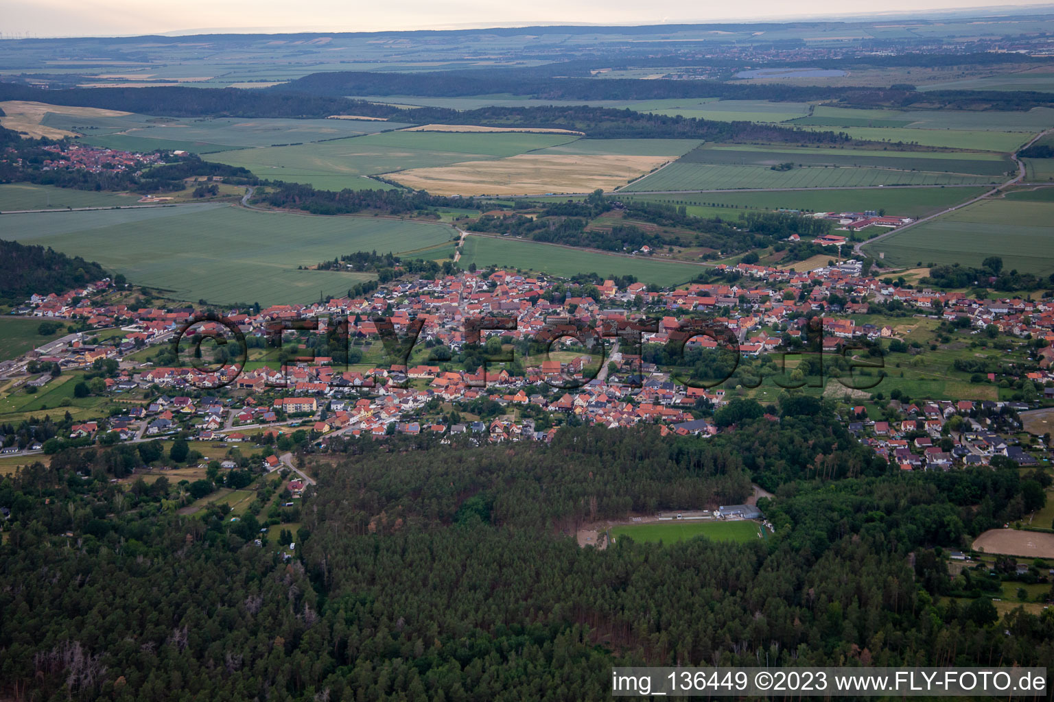 District Westerhausen in Thale in the state Saxony-Anhalt, Germany