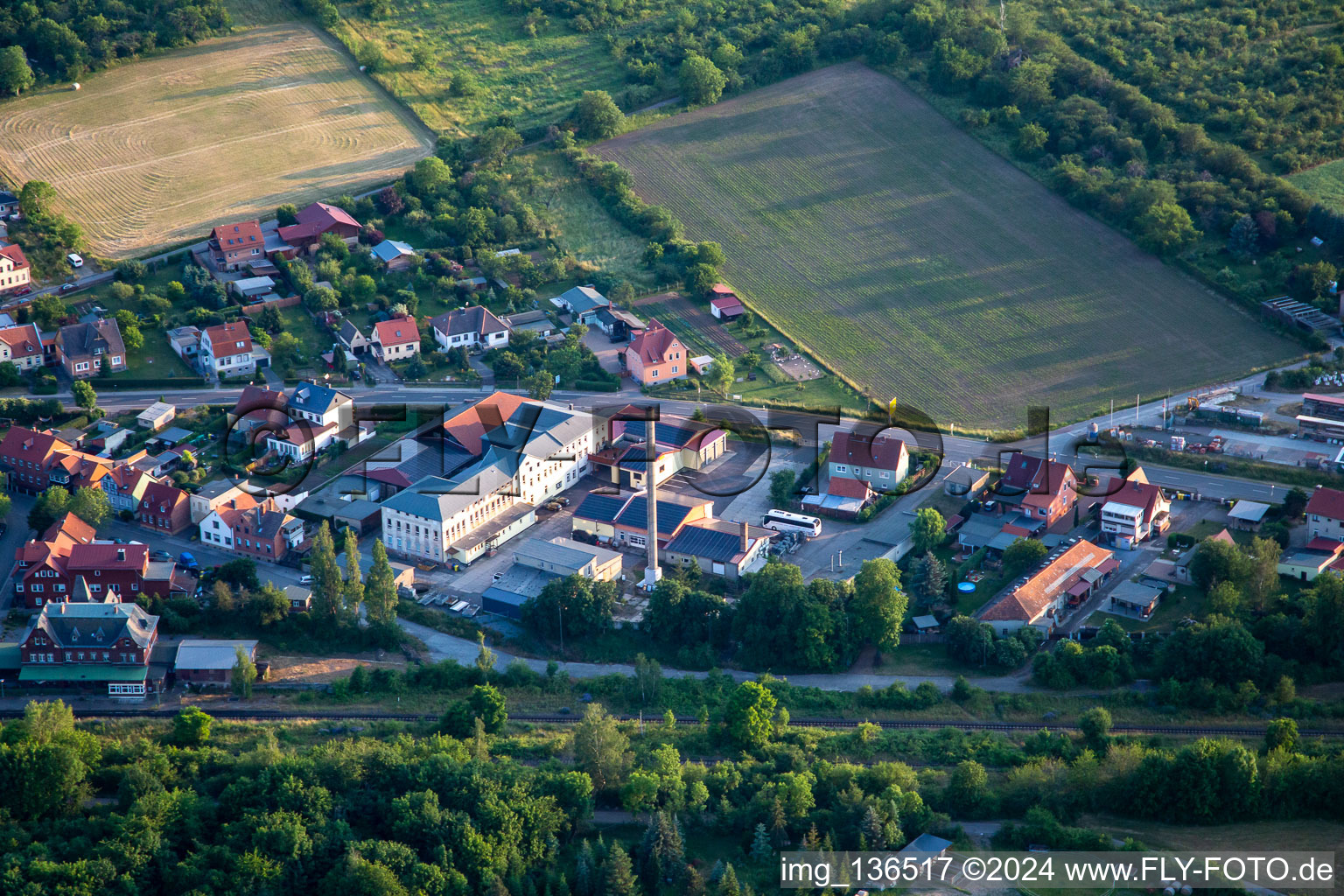 Busbetrieb Frenzel in the district Bad Suderode in Quedlinburg in the state Saxony-Anhalt, Germany