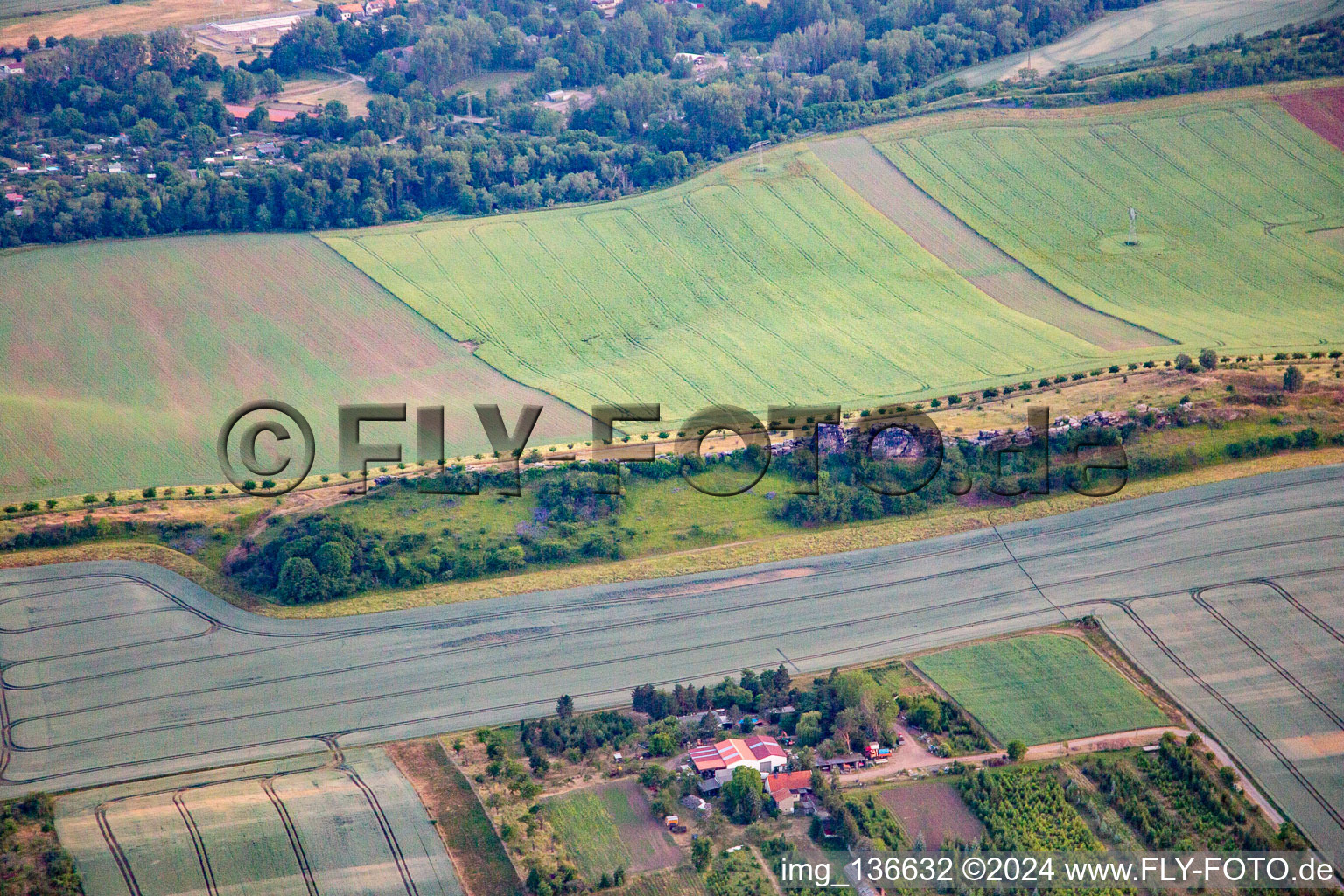 Devil's Wall Middle Stones from the North in the district Weddersleben in Thale in the state Saxony-Anhalt, Germany