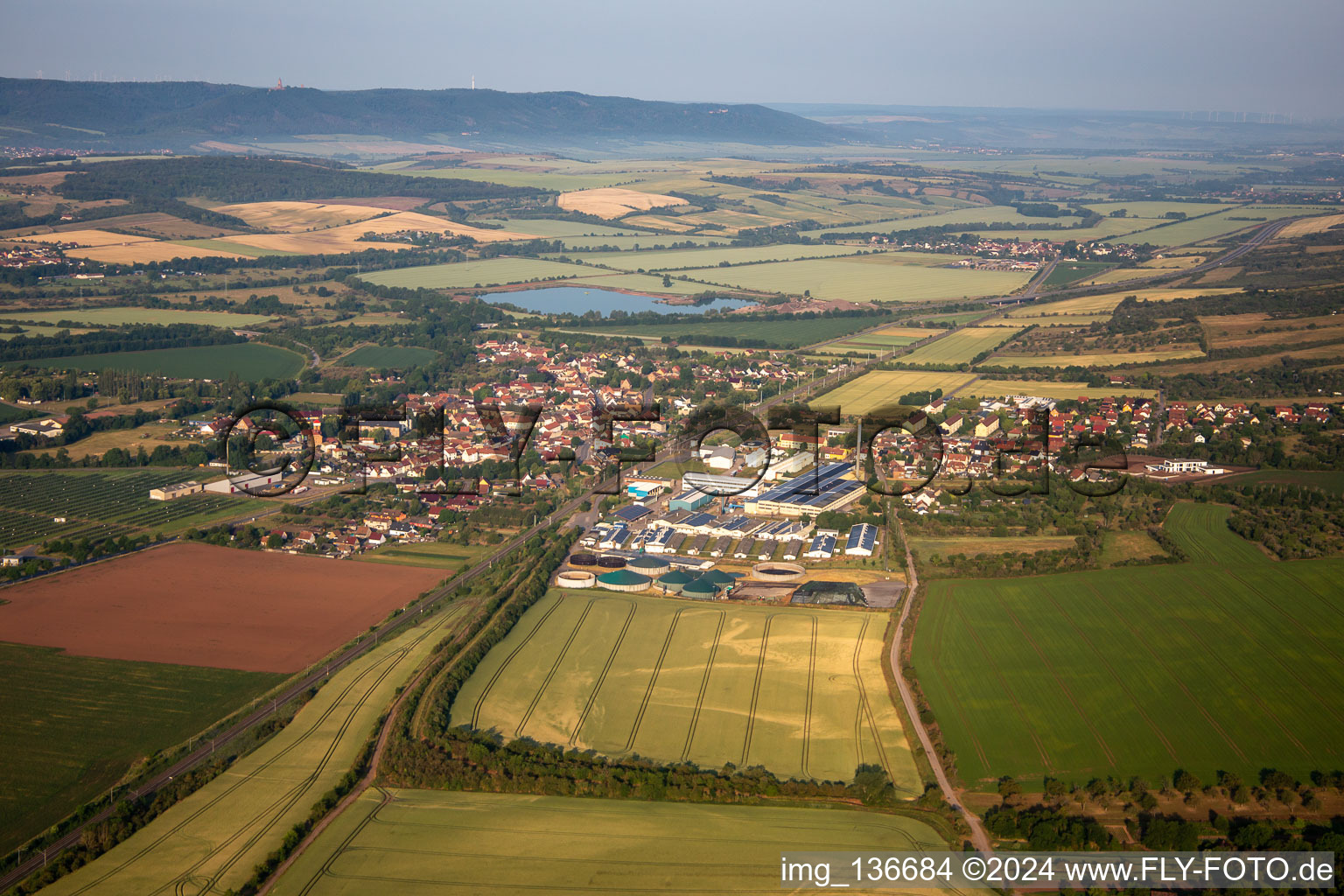 Wallhausen in the state Saxony-Anhalt, Germany