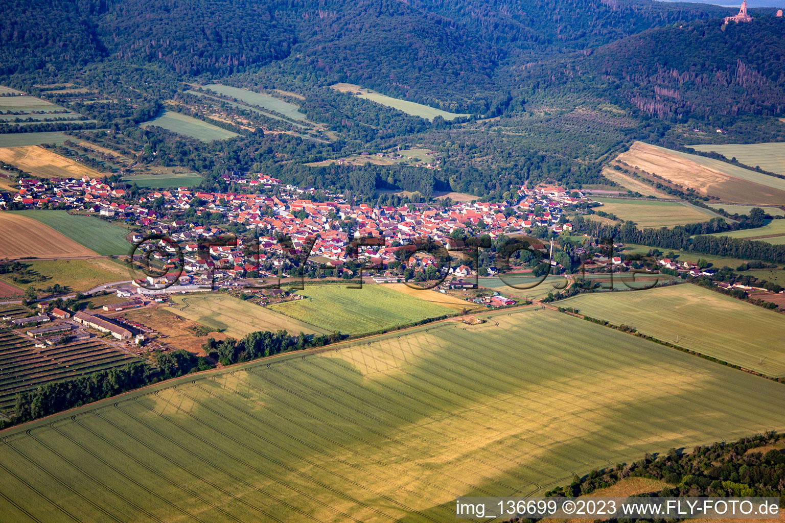 District Tilleda in Kelbra in the state Saxony-Anhalt, Germany