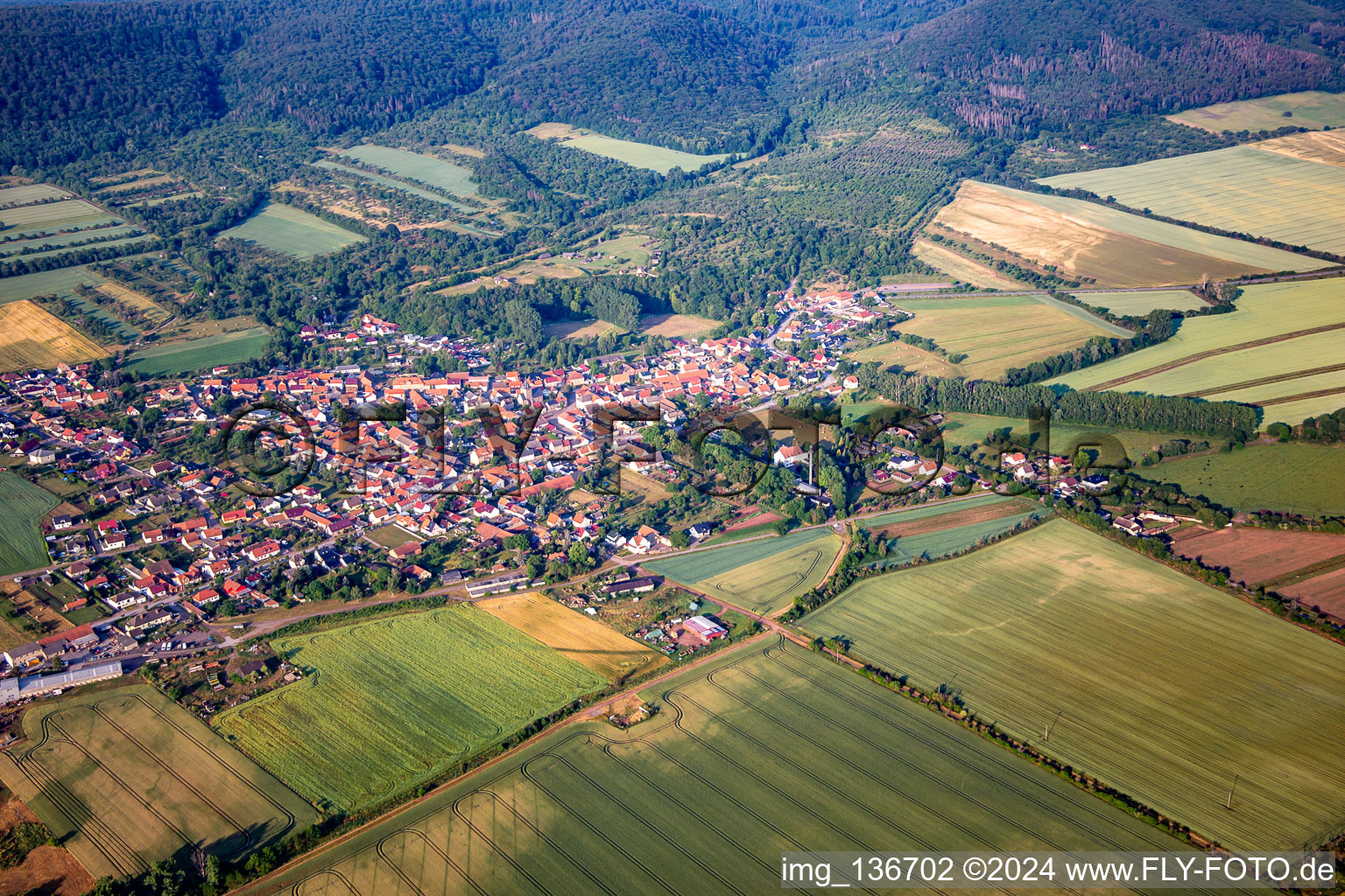 Under the Kyffhäuser in the district Tilleda in Kelbra in the state Saxony-Anhalt, Germany