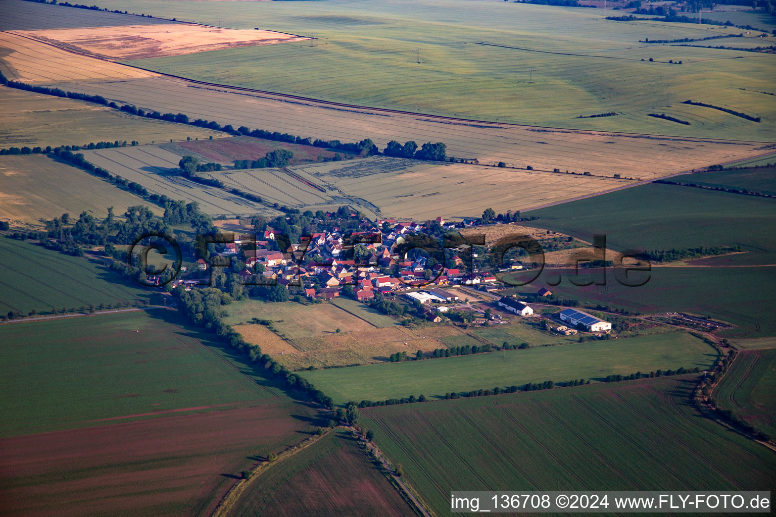 District Sittendorf in Kelbra in the state Saxony-Anhalt, Germany