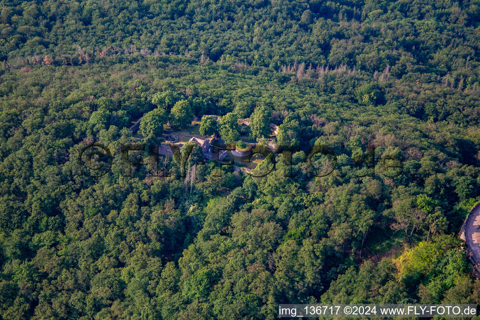 Kyffhäuser Lower Castle in the district Steinthaleben in Kyffhäuserland in the state Thuringia, Germany