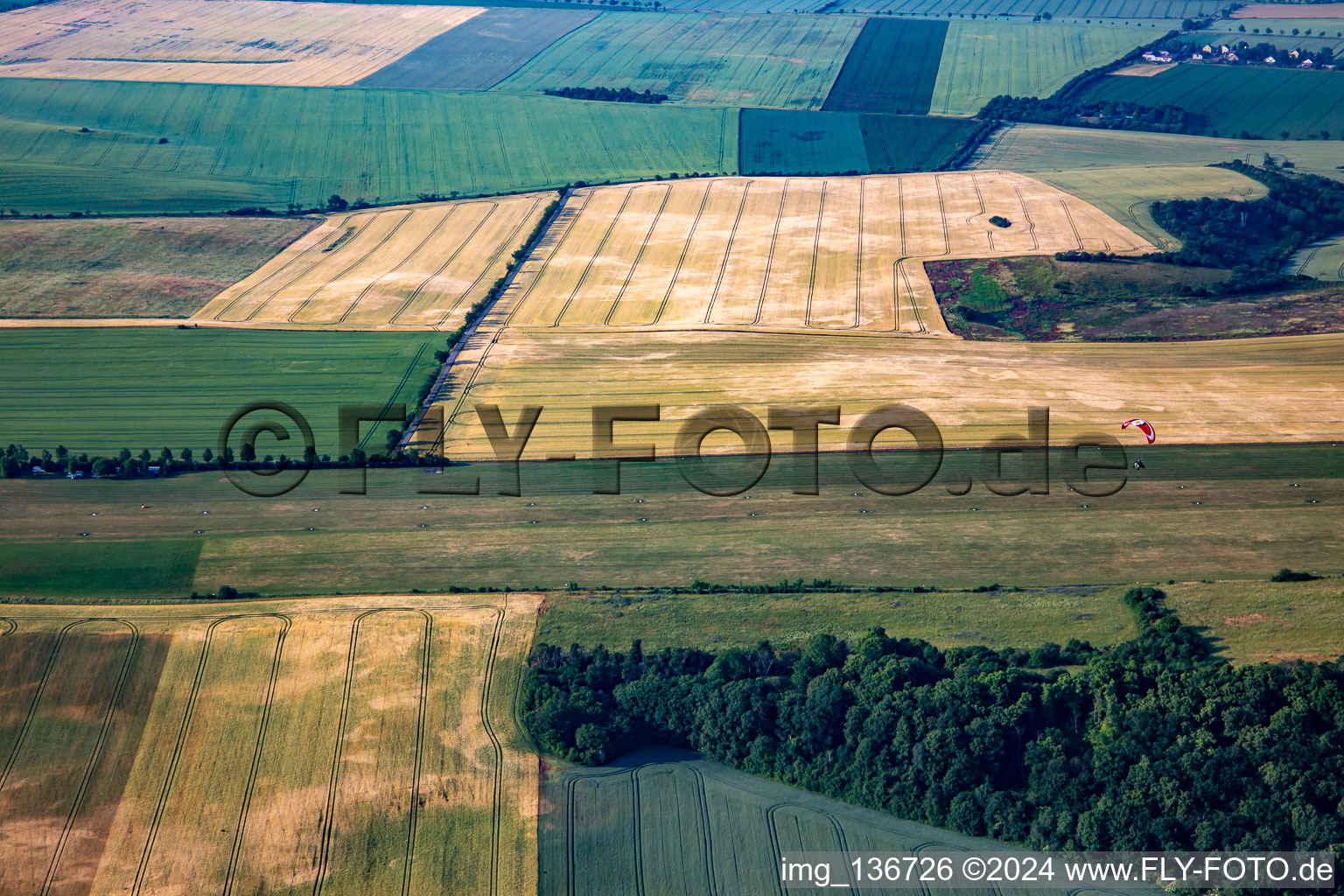 Aeroclub "Hans Grade" eV in the district Udersleben in Bad Frankenhausen in the state Thuringia, Germany