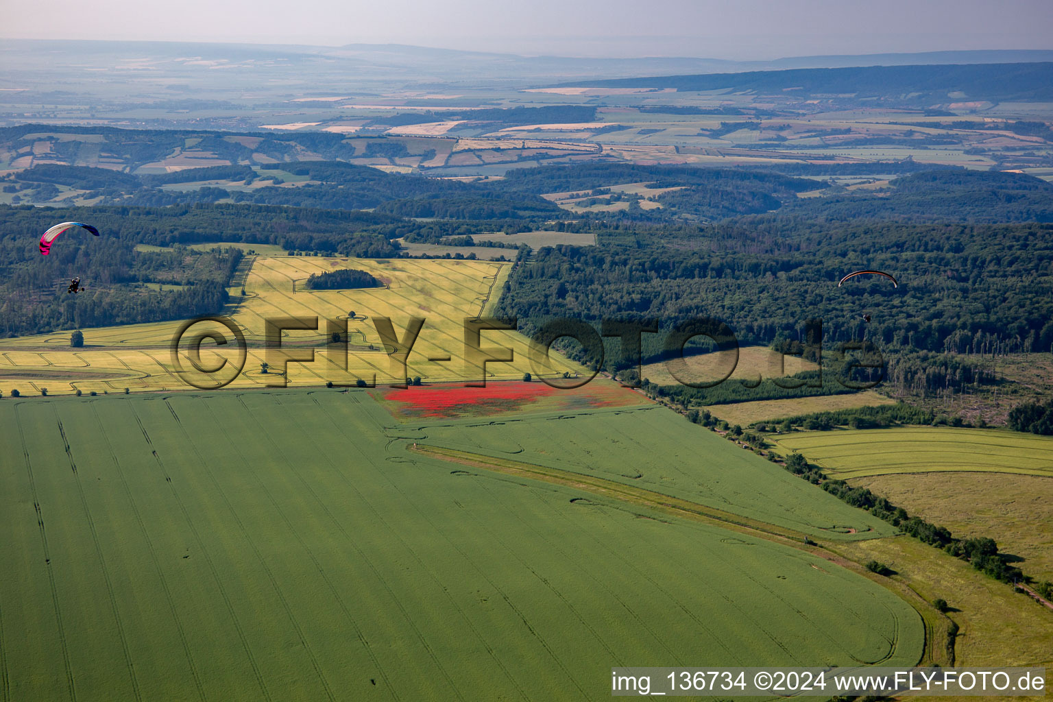 Horlebach in the district Rotha in Sangerhausen in the state Saxony-Anhalt, Germany