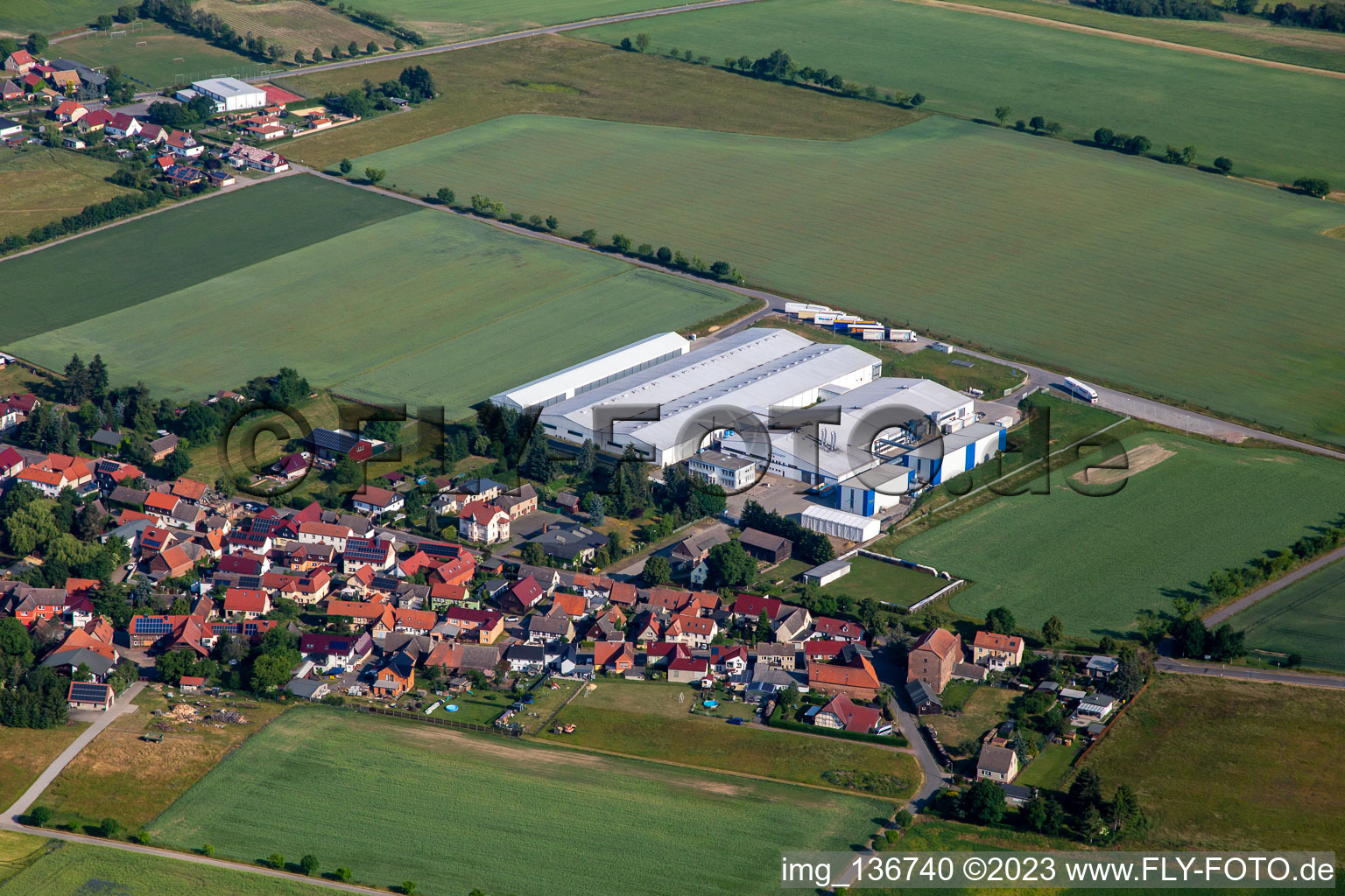 Swisspor Deutschland GmbH in the district Dankerode in Harzgerode in the state Saxony-Anhalt, Germany