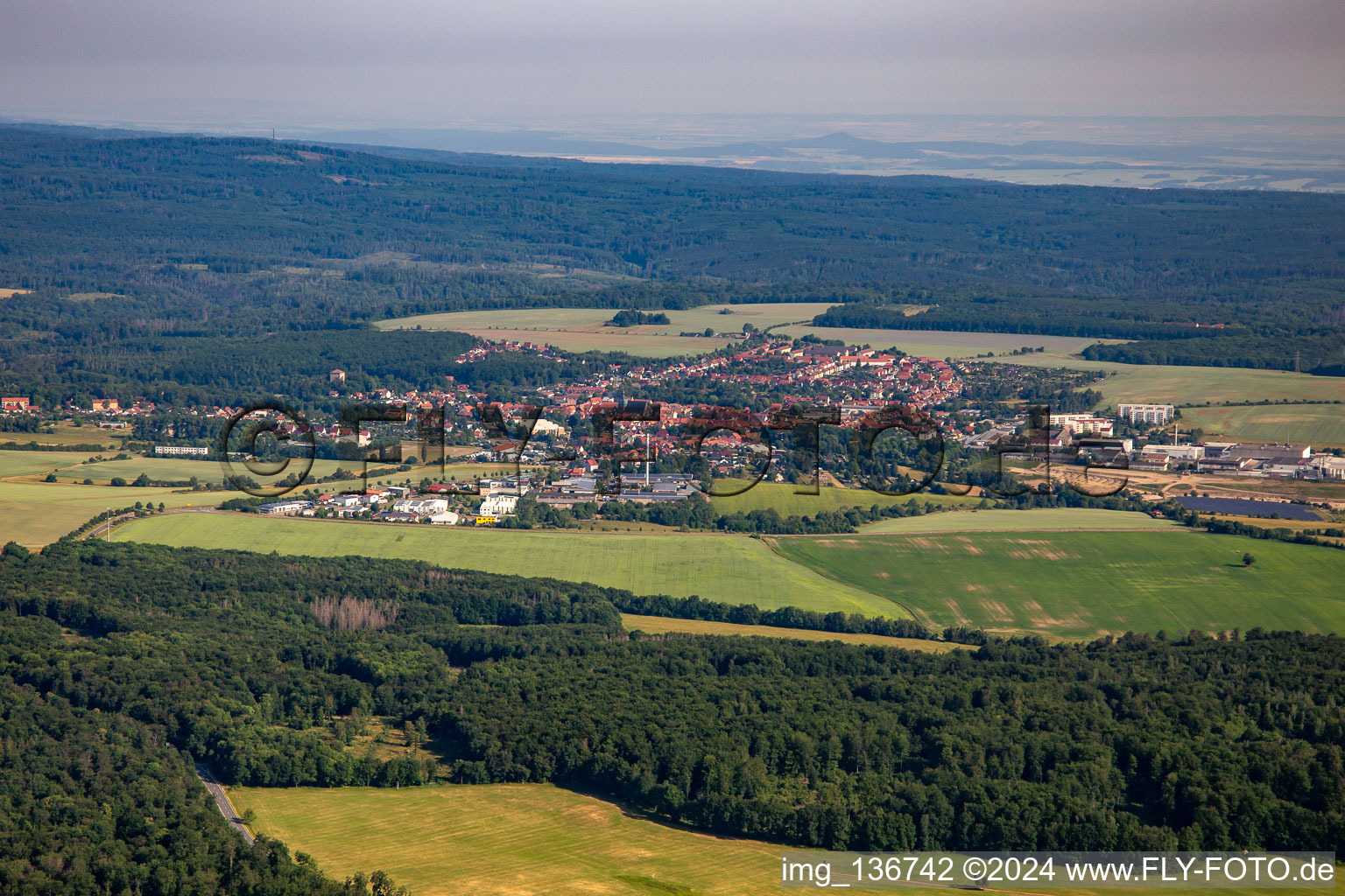 Harzgerode in the state Saxony-Anhalt, Germany