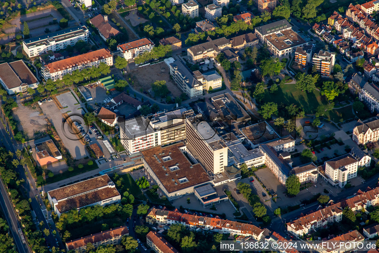 Deaconess Foundation Hospital Speyer in Deaconess Park in Speyer in the state Rhineland-Palatinate, Germany