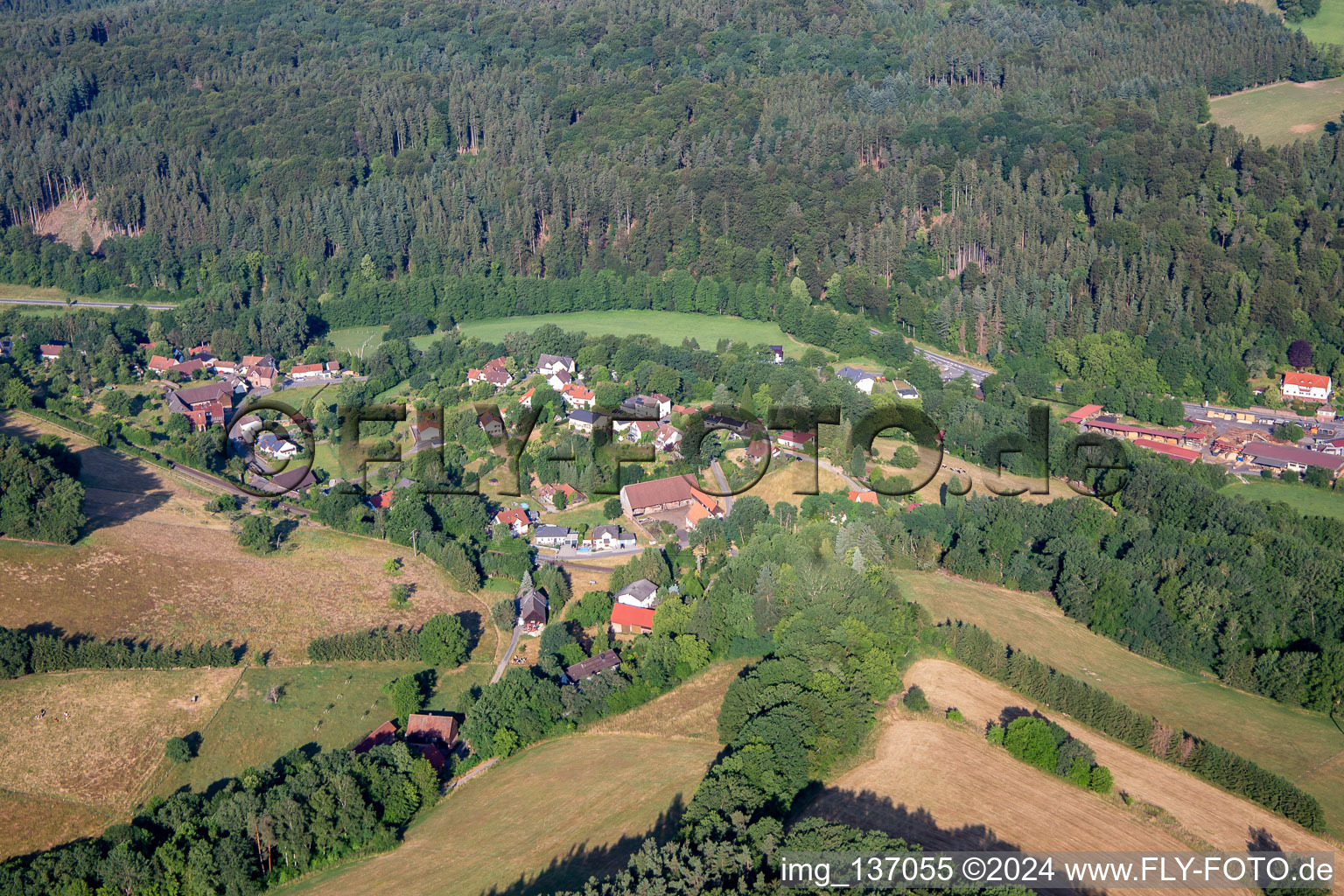 District Ebersberg in Erbach in the state Hesse, Germany