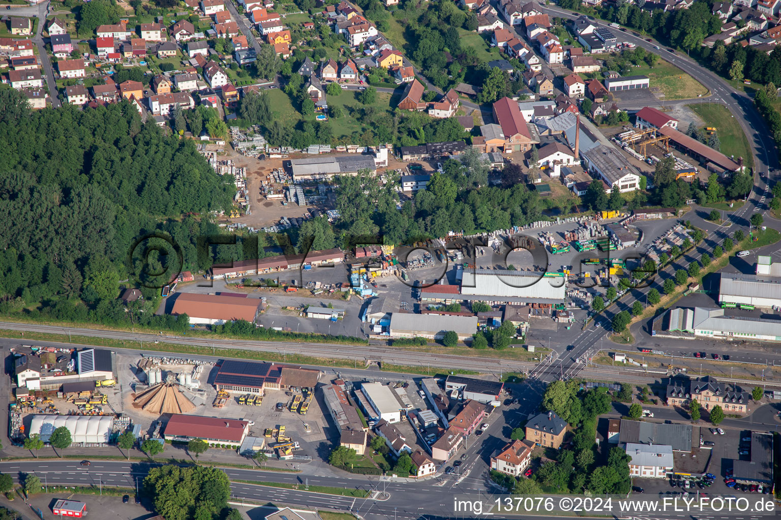 Lohnes GmbH & Co. KG, Raiffeisen Market Michelstadt in the district Steinbach in Michelstadt in the state Hesse, Germany