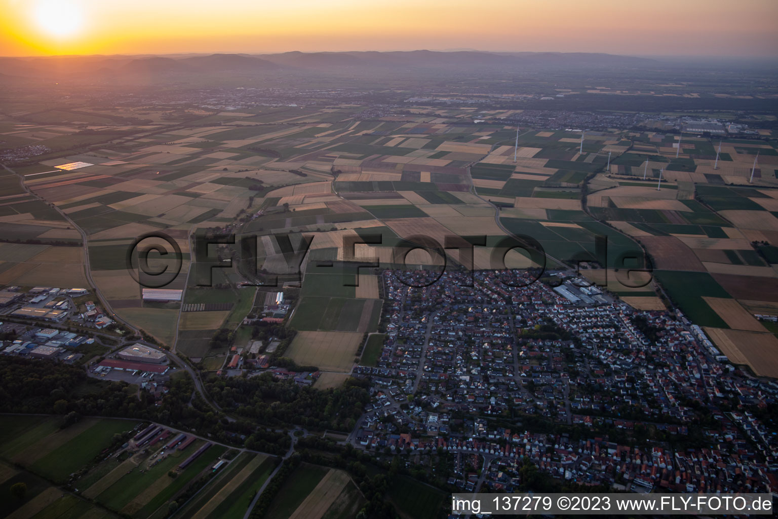 Herxheim bei Landau in the state Rhineland-Palatinate, Germany