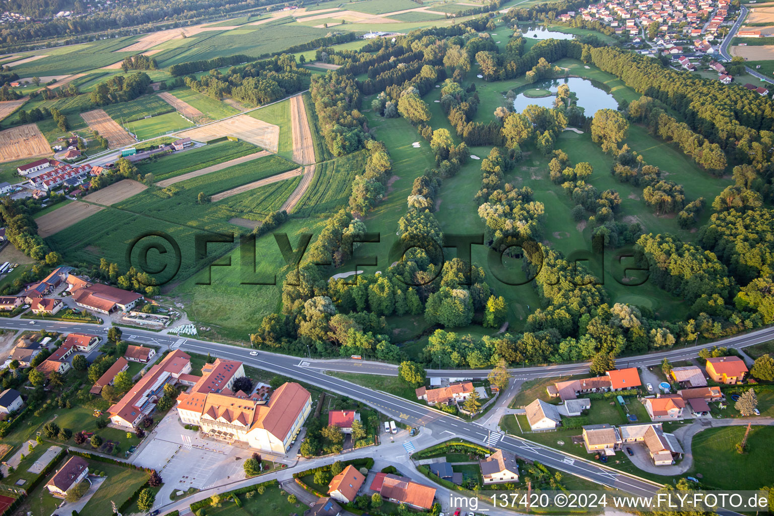 Golf club Ptuj in Ptuj in the state Slovenia, Slovenia