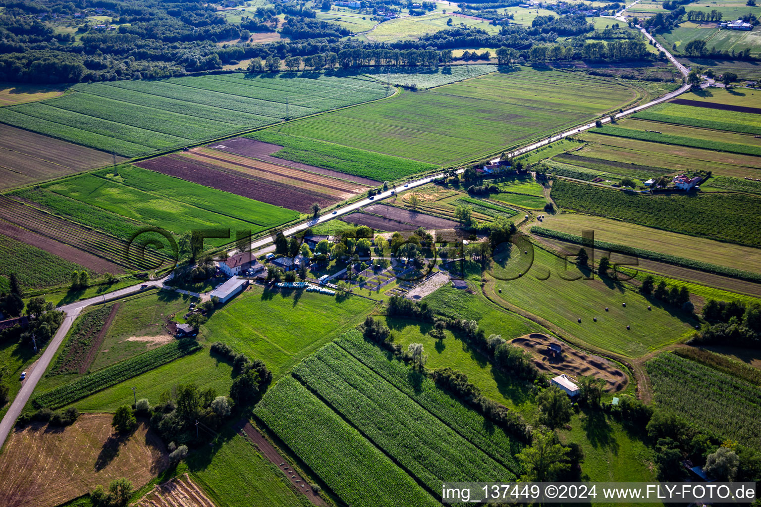 Mobile Home & Camping Park Lijak in the district Ozeljan in Nova Gorica in the state Slovenia, Slovenia