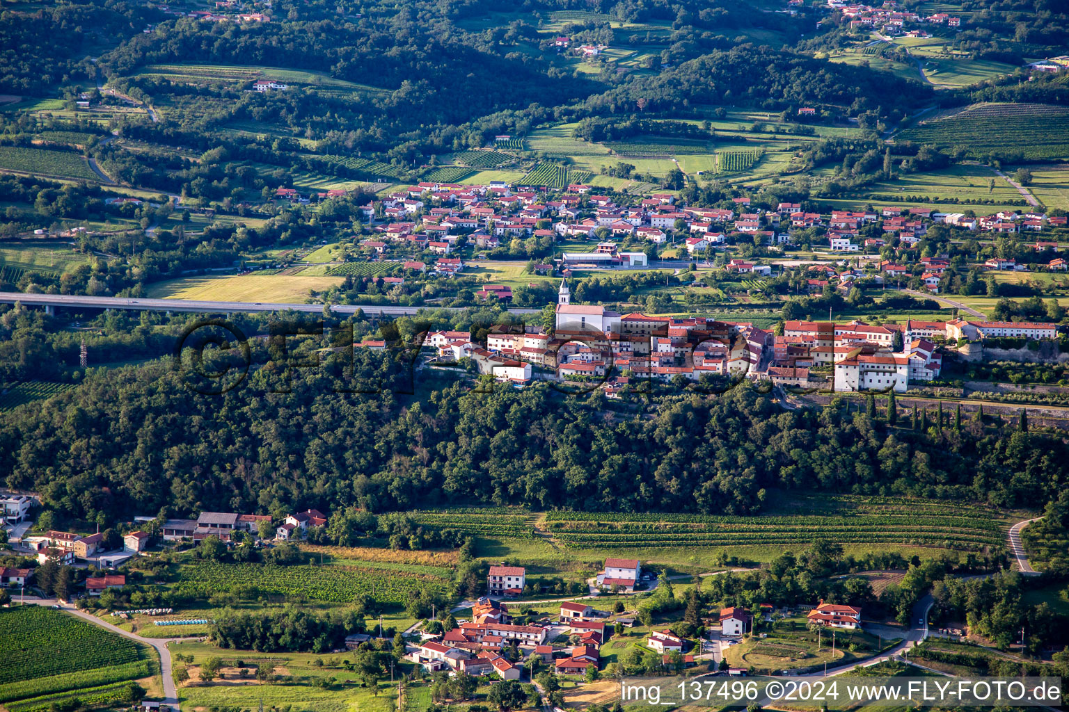 District Vipavski Križ in Ajdovščina in the state Slovenia, Slovenia