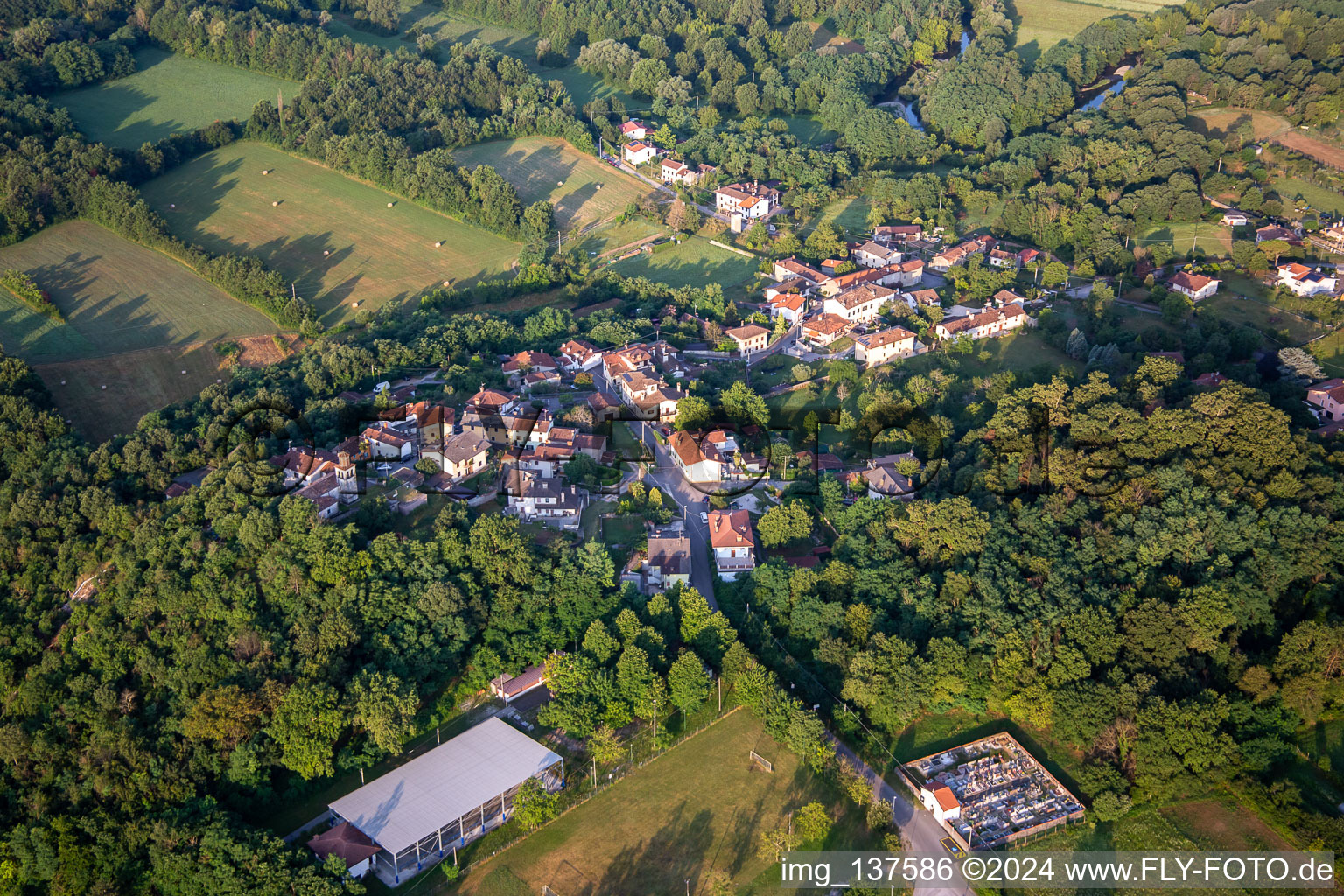 District Peci in Savogna d’Isonzo in the state Gorizia, Italy