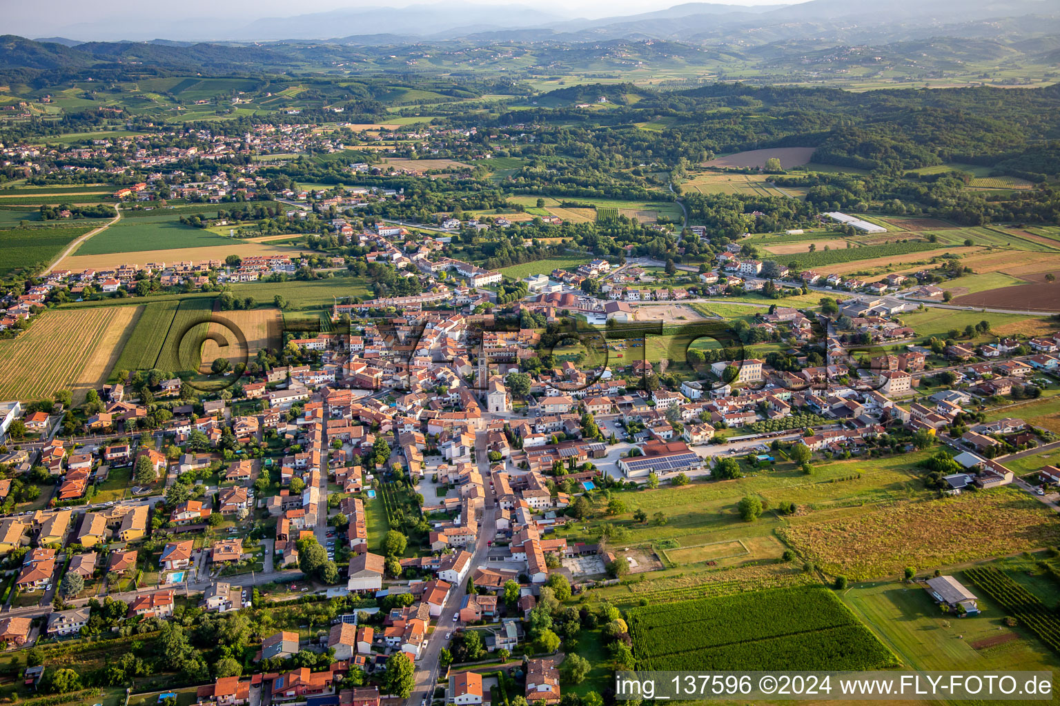 San Lorenzo Isontino in the state Gorizia, Italy