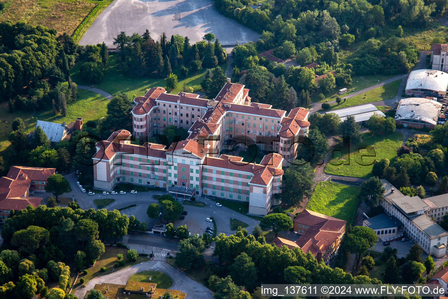 Ospedale Civile Hospital in Gorizia in the state Gorizia, Italy