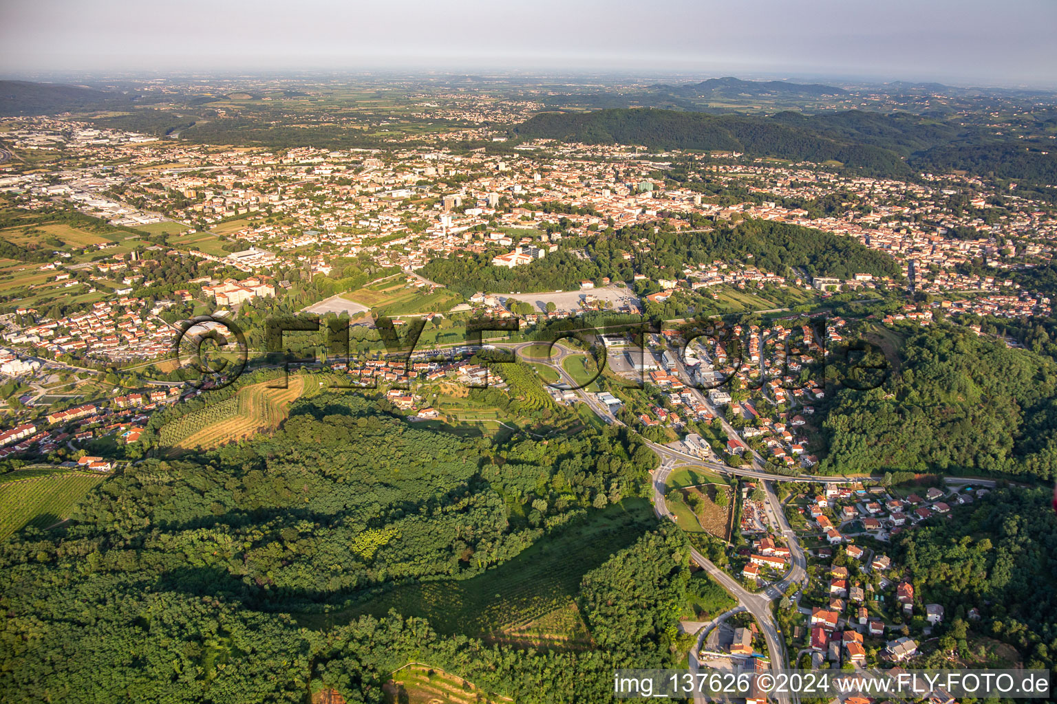 District Rosenthal in Nova Gorica in the state Slovenia, Slovenia