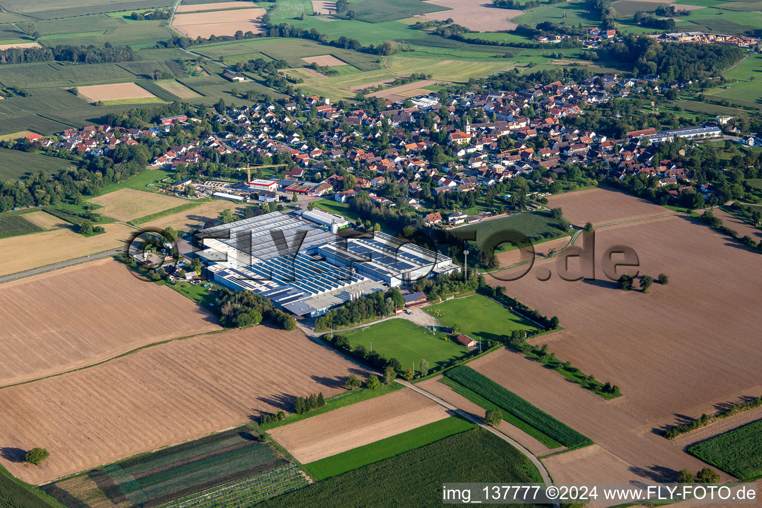 Siereg and SV Scherzheim in the district Scherzheim in Lichtenau in the state Baden-Wuerttemberg, Germany