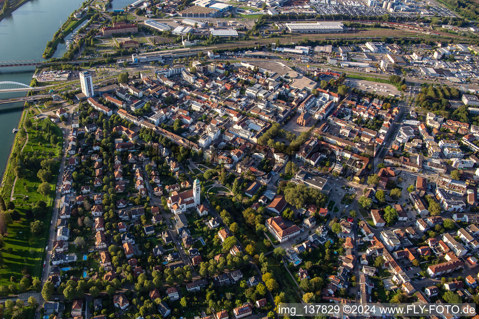 Hermann-Dietrich-Strasse in Kehl in the state Baden-Wuerttemberg, Germany