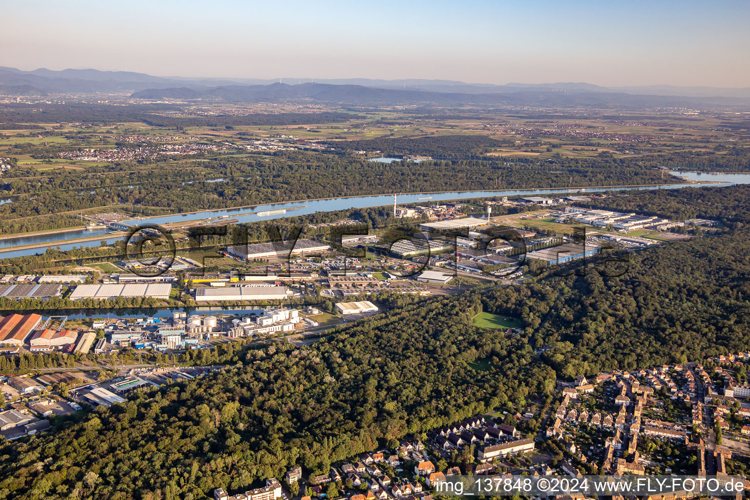 Darse IV in the district Port du Rhin Sud in Straßburg in the state Bas-Rhin, France