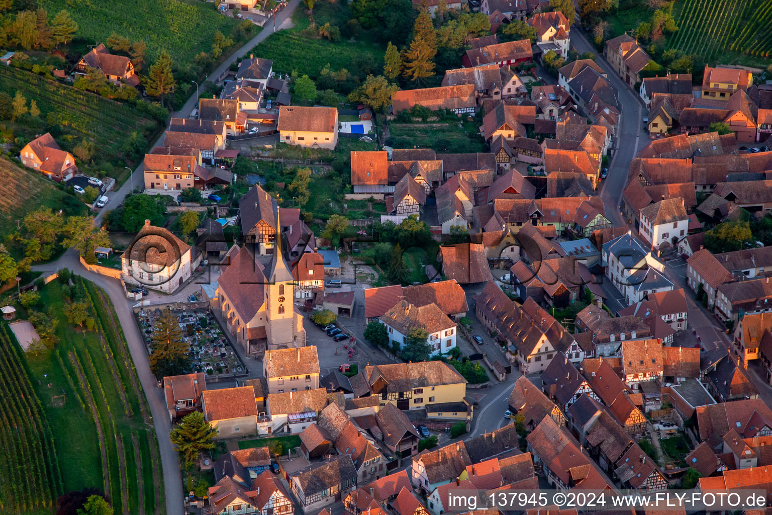 Église des Saints-Innocents de Blienschwiller in Blienschwiller in the state Bas-Rhin, France