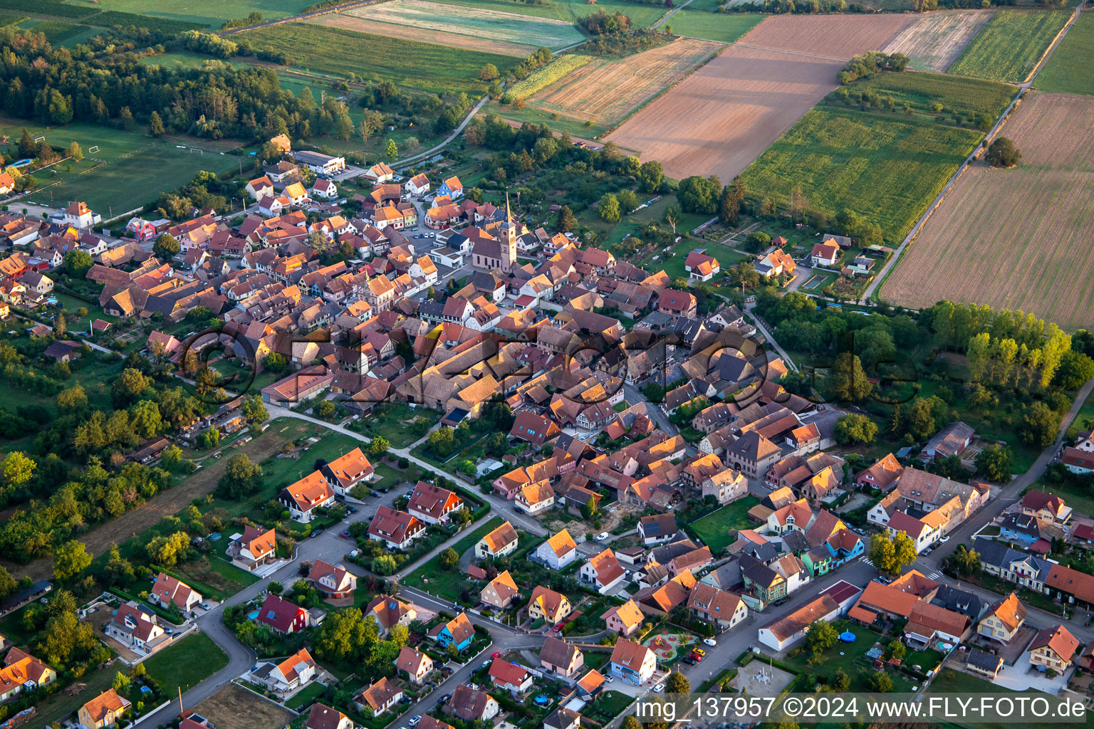 Goxwiller in the state Bas-Rhin, France