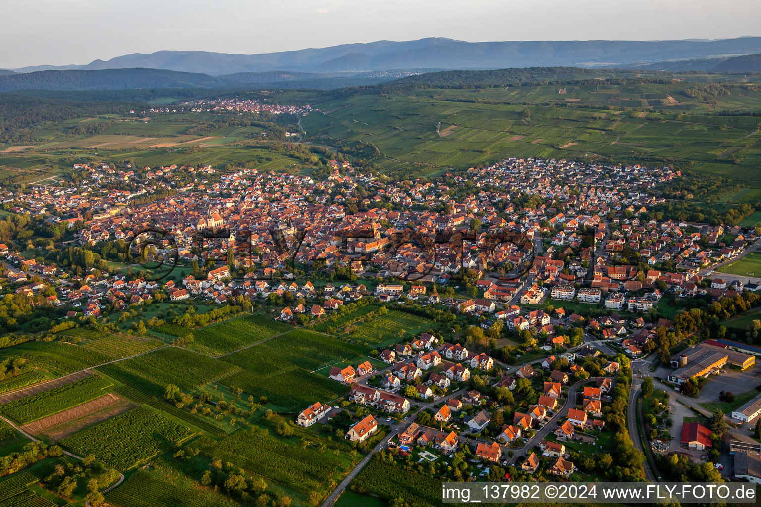 Rosheim in the state Bas-Rhin, France